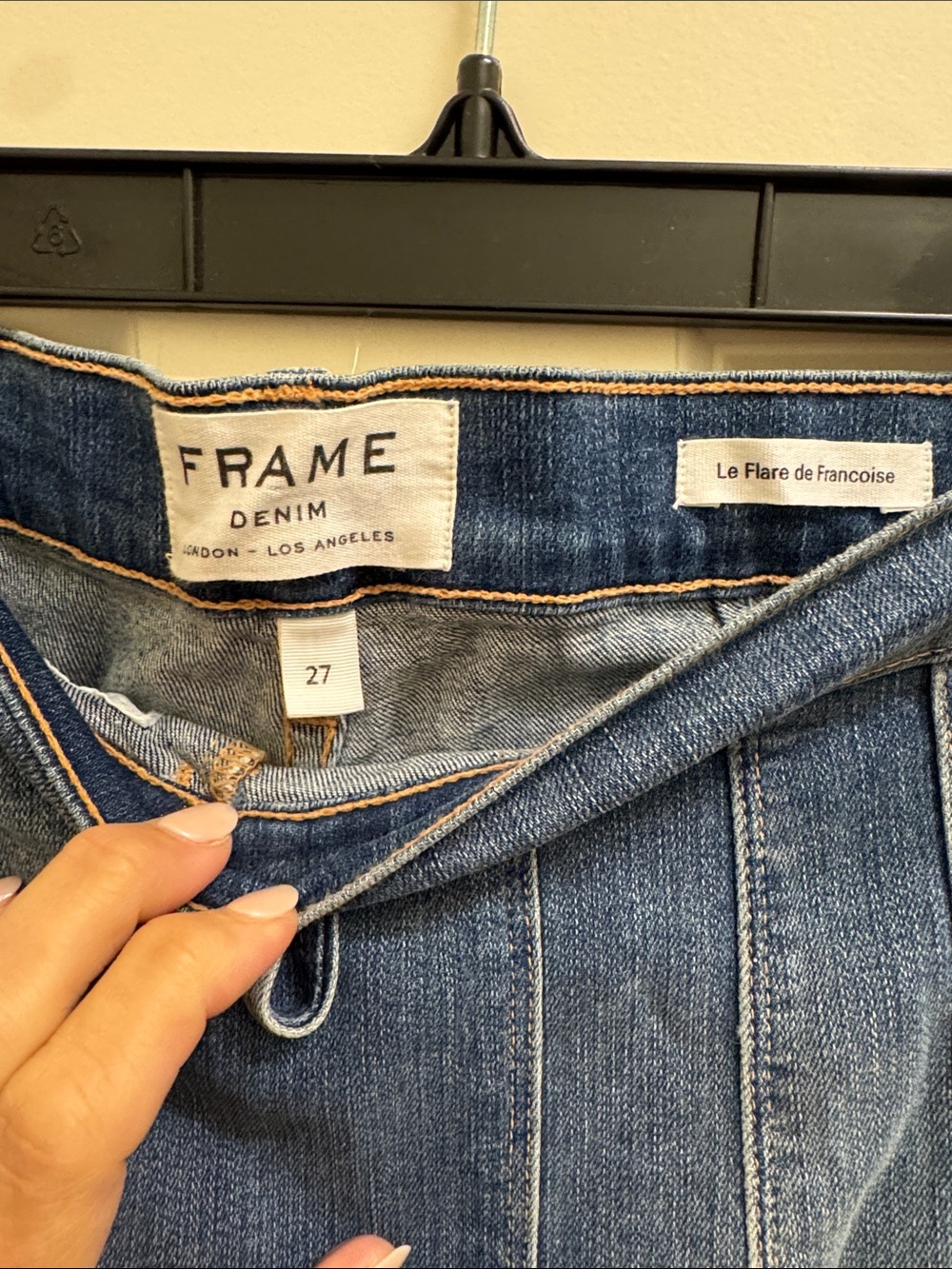 FRAME Le Flare de Francoise jeans size 27 - Picture 2 of 3
